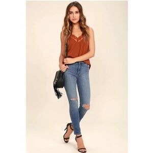 ROLLA'S Blue High Rise Jeans